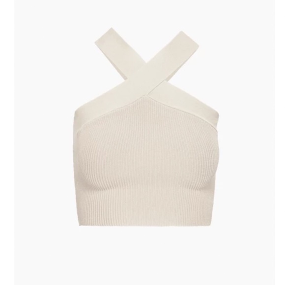 Babaton Sculpt Knit Criss Cross Tank - Medium - Picture 1 of 1